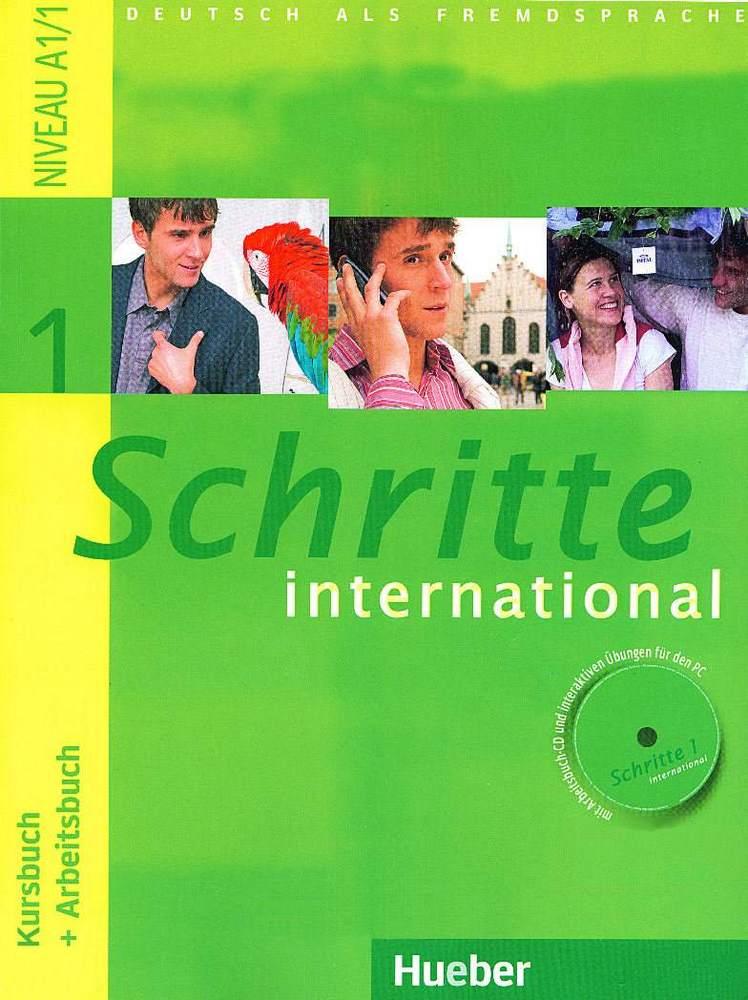 کتاب آموزش زبان آلمانی Schritte International 1 به همراه کتاب معلم و فایل های صوتی کتاب
