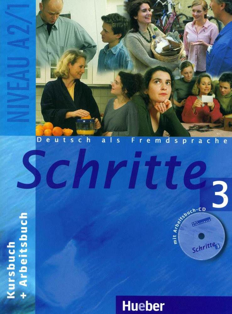 کتاب آموزش زبان آلمانی 3 Schritte به همراه فایل های صوتی کتاب