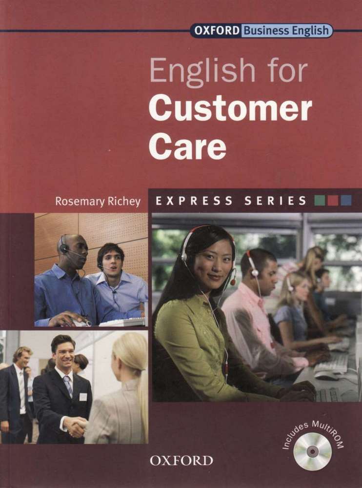 کتاب Oxford English for Customer Care به همراه فایل های صوتی کتاب