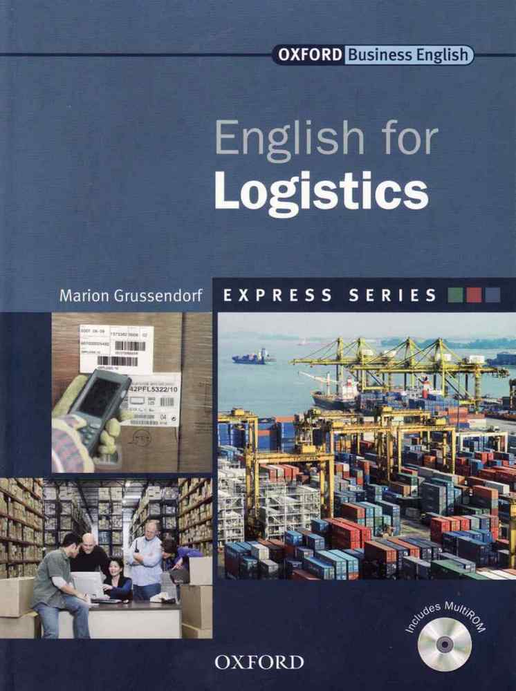 کتاب Oxford English for Logistics به همراه نرم افزار کتاب و فایل های صوتی کتاب