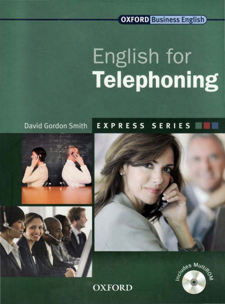 کتاب Oxford English for Telephoning به همراه فایل های صوتی کتاب