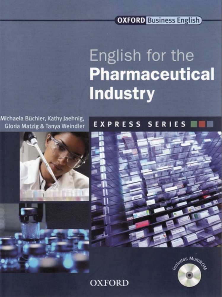 کتاب Oxford English for the Pharmaceutical Industry به همراه فایل های صوتی کتاب