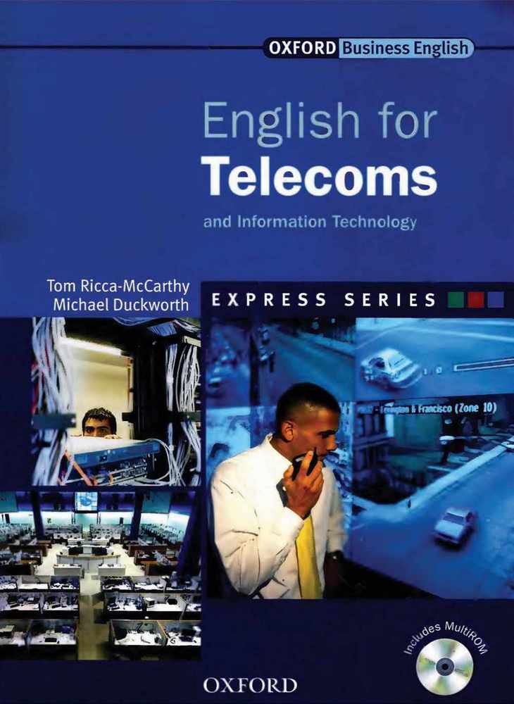 کتاب Oxford English for Telecoms and IT به همراه فایل های صوتی کتاب