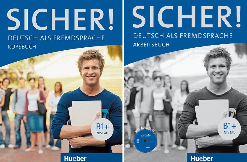 کتاب آموزش زبان آلمانی +Sicher! B1 به همراه کتاب کار و فایل های صوتی کتاب ها