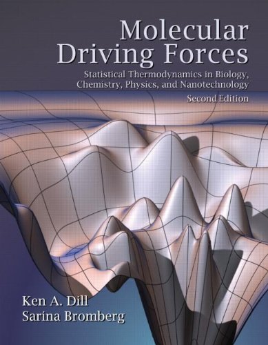 حل تمرین کتاب نیروهای رانشی مولکولی Dill و Bromberg - ویرایش دوم