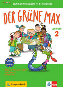 کتاب آموزش زبان آلمانی Der gruene Max 2 به همراه کتاب کار و فایل های صوتی کتاب