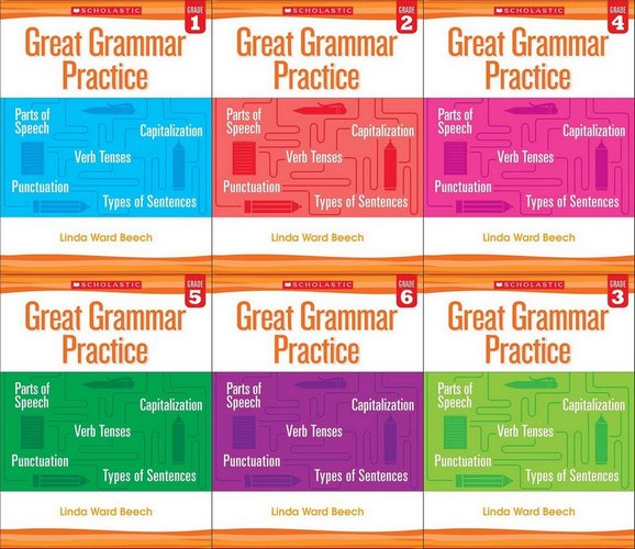 مجموعه 6 سطحی Great Grammar Practice 1-6