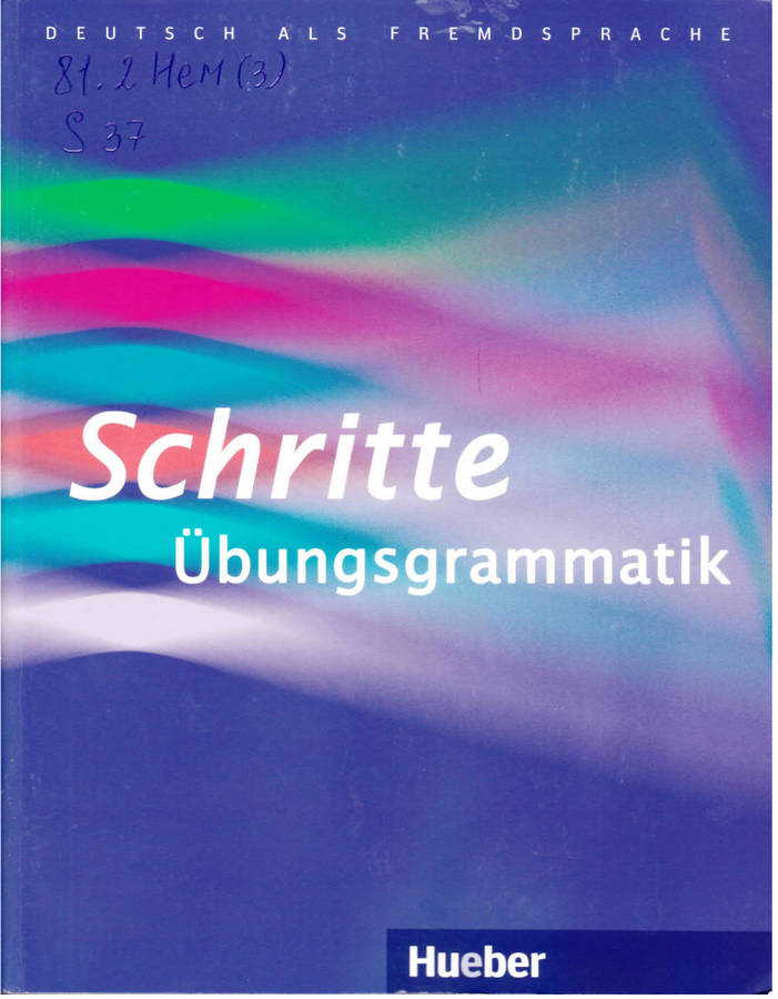 کتاب آموزش زبان آلمانی Sсhrittе Übungsgrаmmаtik