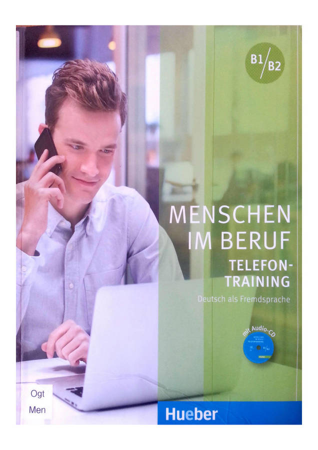 کتاب آموزش زبان آلمانی  Menschen im Beruf - Telefontraining B1/B2 به همراه فایل های صوتی کتاب