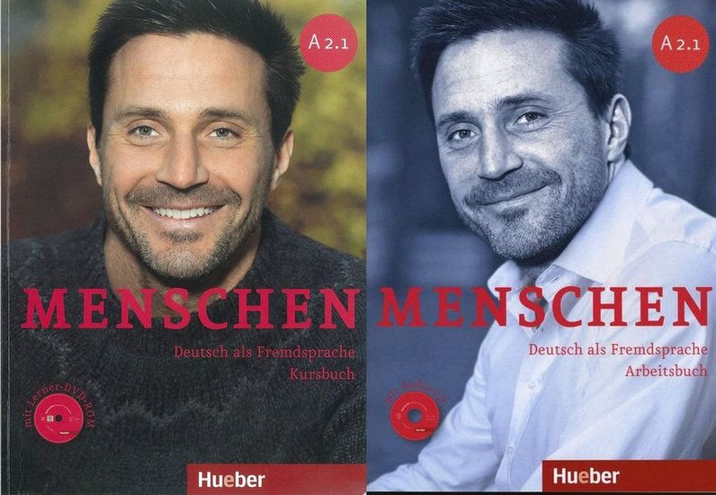 کتاب آموزش زبان آلمانی MENSCHEN A2.1 به همراه کتاب کار و فایل های صوتی کتاب ها