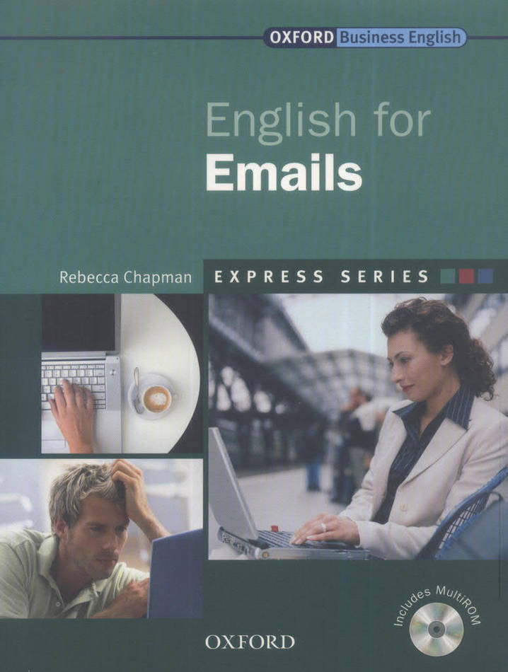 کتاب Oxford English for Emails به همراه فایل های صوتی کتاب