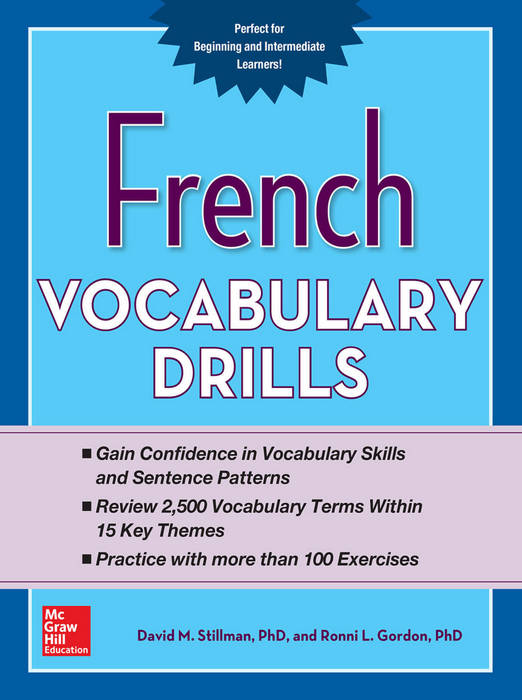 کتاب French Vocabulary Drills سال انتشار (2015)