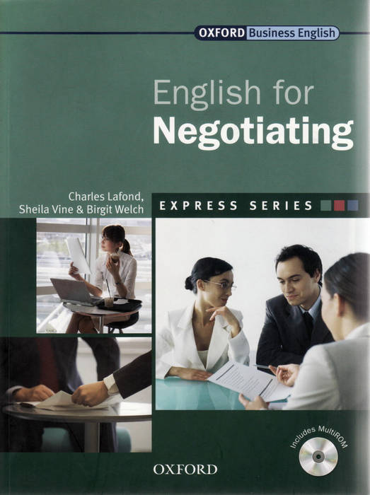 کتاب Oxford English for Negotiating به همراه فایل های صوتی کتاب