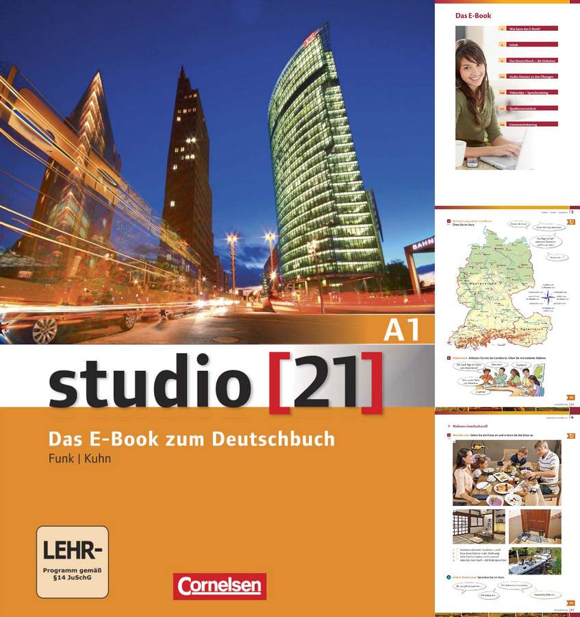 کتاب آموزش زبان آلمانی [studio [21 سطح A1 به همراه فایل های صوتی کتاب