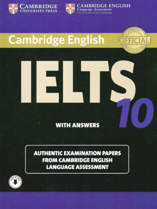 کتاب Cambridge IELTS 10 Students Book with Answers به همراه فایل های صوتی کتاب