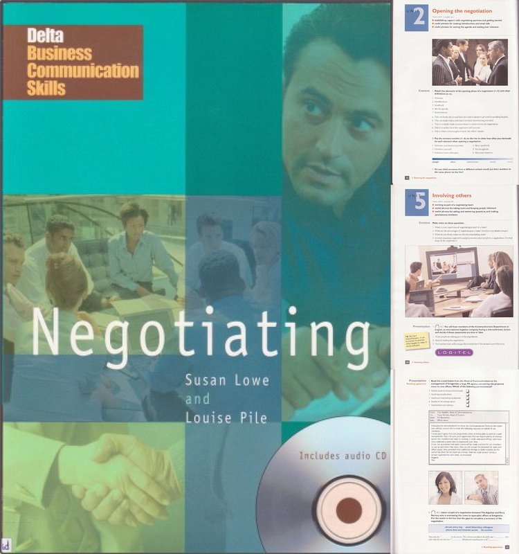 کتاب Business Communication Skills Negotiating به همراه فایل های صوتی کتاب