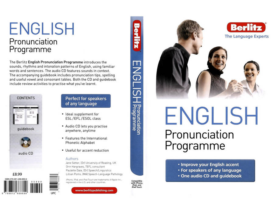 کتاب English Pronunciation Programme به همراه فایل های صوتی کتاب
