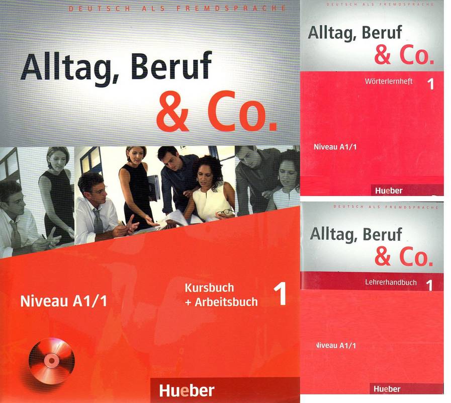کتاب آموزش زبان آلمانی 1 Alltag, Beruf & Co به همراه کتاب معلم و فایل های صوتی کتاب