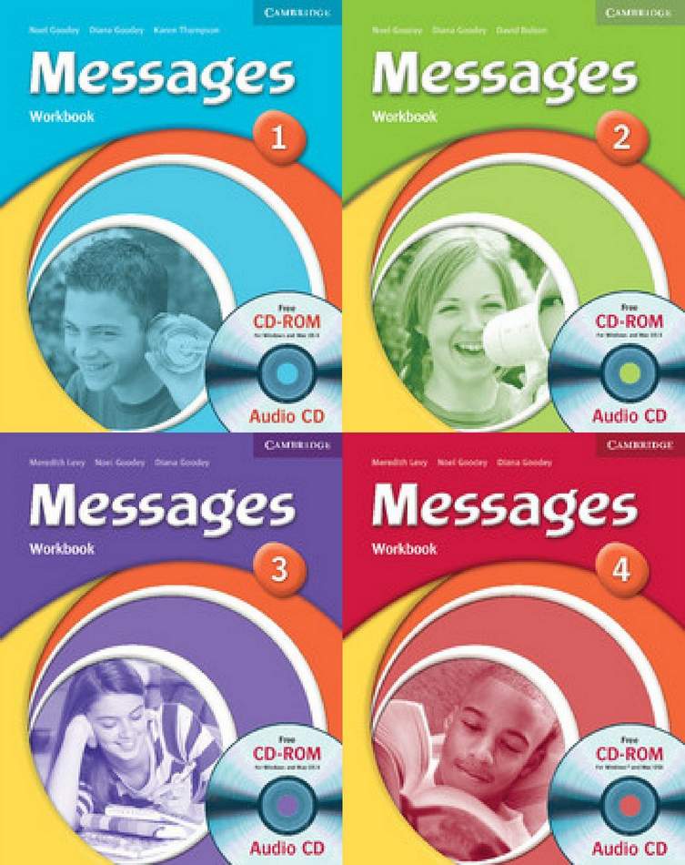 جواب تمارین کتاب های کار و متن فایل صوتی کتاب های کار Messages 1 2 3 4 Workbook