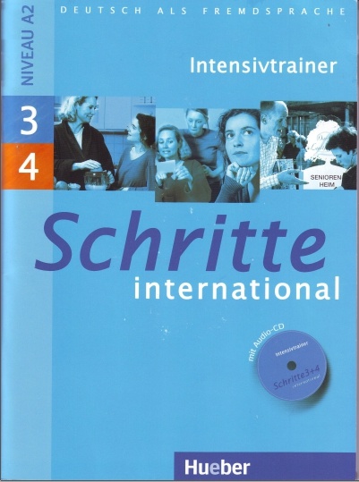 کتاب آموزش زبان آلمانی Schritte International Intensivtrainer 3-4 به همراه فایل های صوتی کتاب