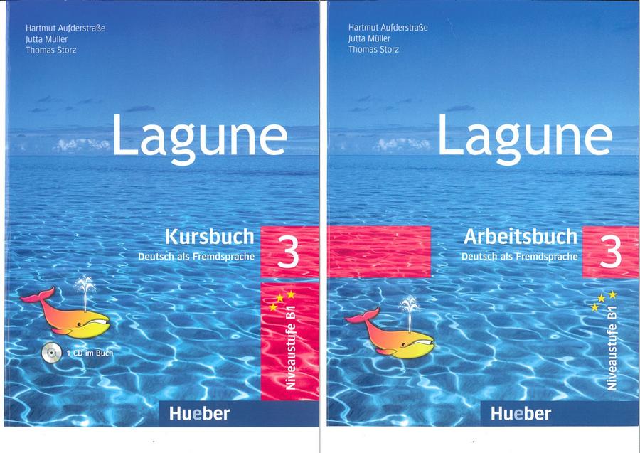 کتاب آموزش زبان آلمانی Lagune 3 به همراه کتاب معلم و کتاب کار و فایل های صوتی کتاب ها