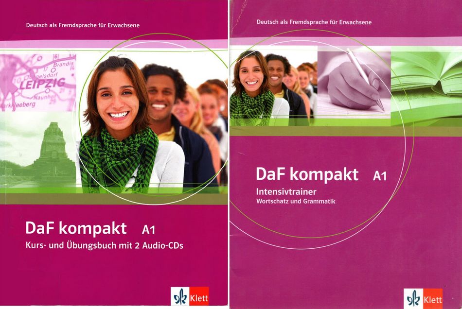 کتاب آموزش زبان آلمانی DaF kompakt A1 به همراه فایل های صوتی کتاب