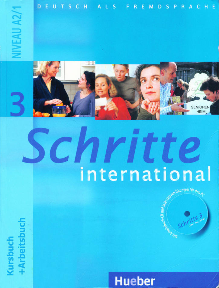 کتاب آموزش زبان آلمانی Schritte International 3 به همراه فایل های صوتی کتاب