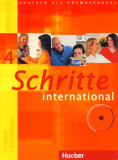 کتاب آموزش زبان آلمانی Schritte International 4 به همراه فایل های صوتی کتاب