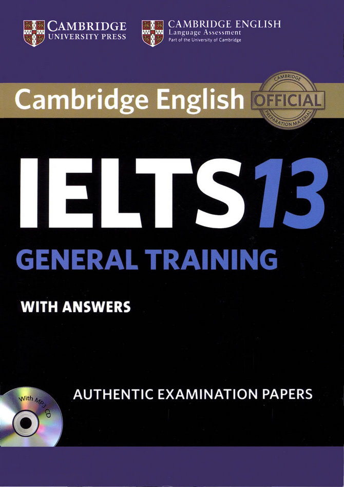 کتاب IELTS 13 General Training به همراه فایل های صوتی کتاب (2018)