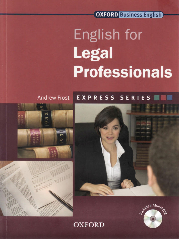 کتاب Oxford English for Legal Professionals به همراه فایل های صوتی کتاب
