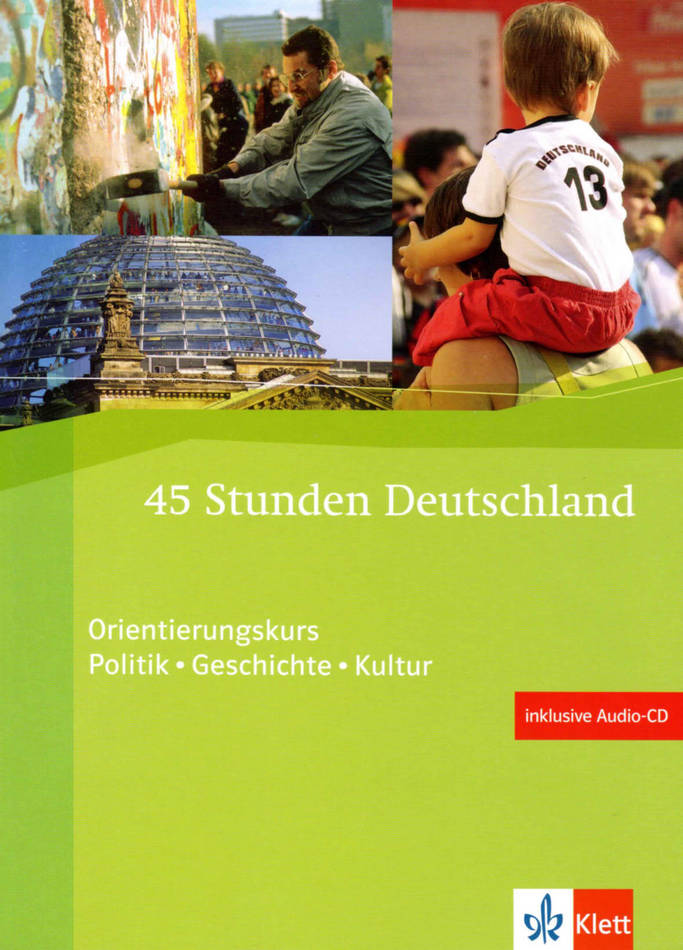 کتاب آموزش زبان آلمانی 45Stunden Deutschland به همراه فایل های صوتی کتاب