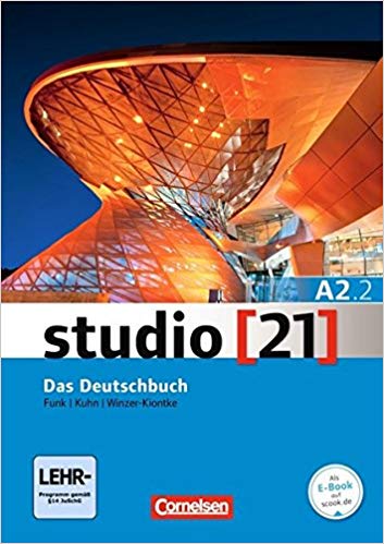 کتاب آموزش زبان آلمانی studio [21] Das Deutschbuch A2.2 به همراه جواب تمارین کتاب