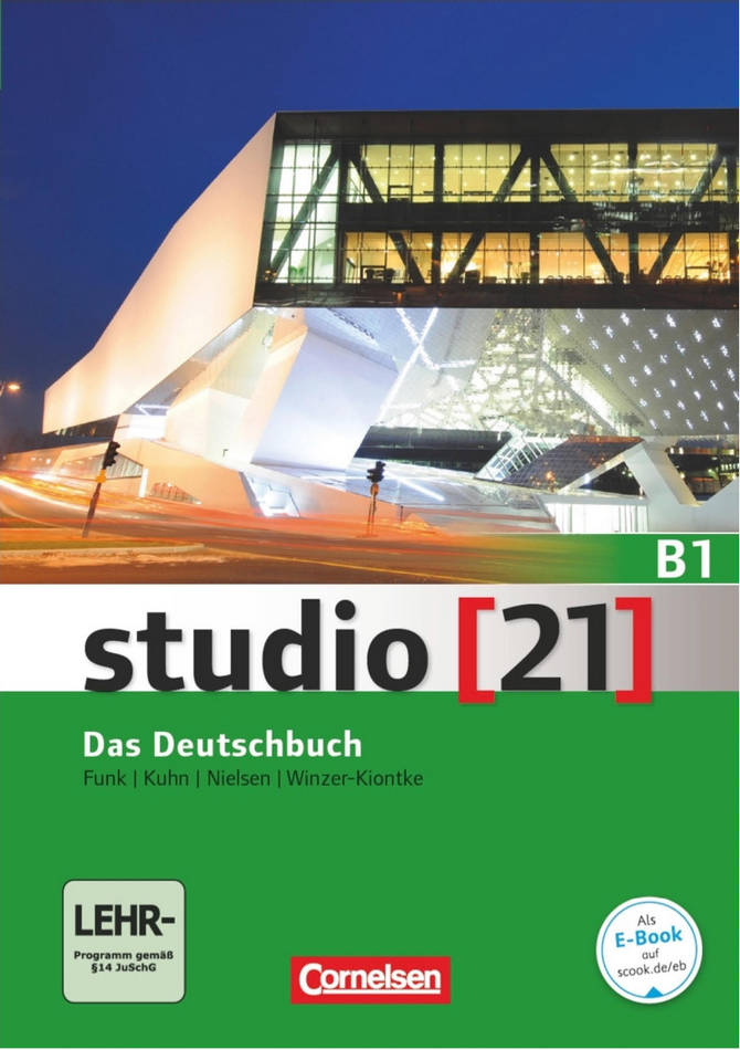 کتاب آموزش زبان آلمانی studio [21] Das Deutschbuch B1