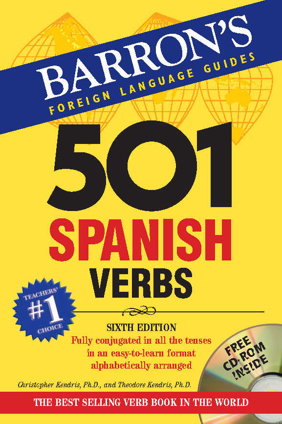 کتاب 501Spanish Verbs انتشارات Barrons - ویرایش ششم