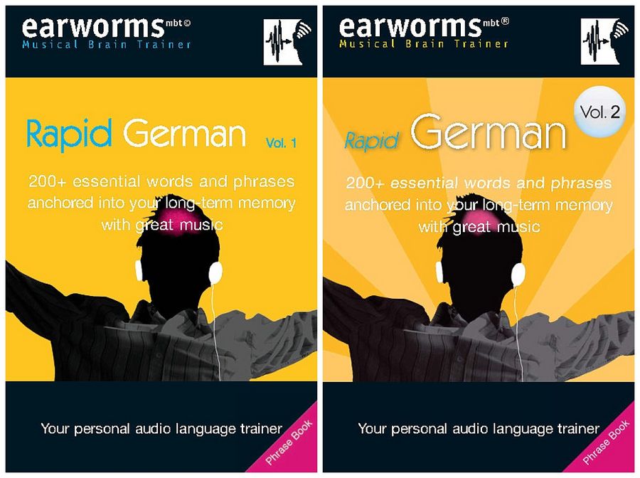 مجموعه آموزش زبان آلمانی Earworms Rapid German - جلد اول و دوم
