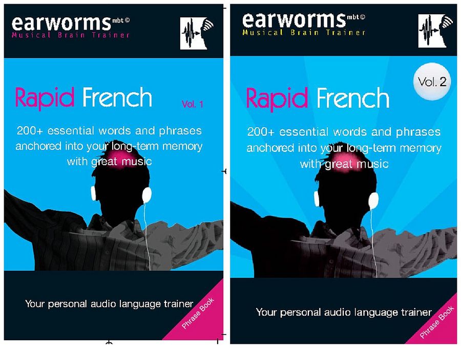 مجموعه آموزش زبان فرانسوی Earworms Rapid French - جلد اول و دوم