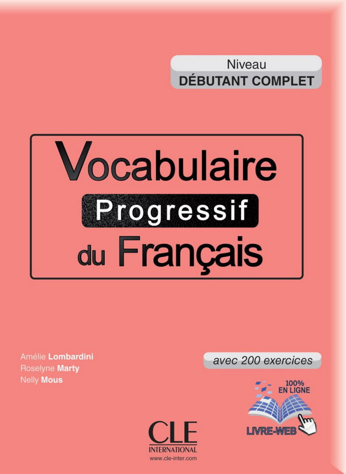 کتاب آموزش زبان فرانسوی Vocabulaire progressif du français به همراه فایل های صوتی کتاب