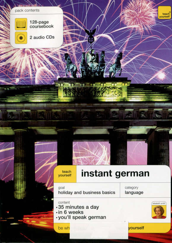 کتاب آموزش زبان آلمانی Teach Yourself Instant German به همراه فایل های صوتی کتاب