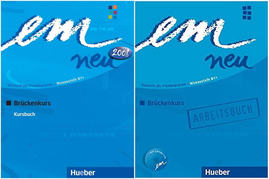 کتاب آموزش زبان آلمانی em neu 2008 Bruckenkurs به همراه کتاب کار و فایل های صوتی کتاب