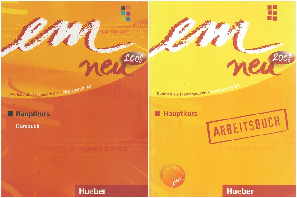 کتاب آموزش زبان آلمانی em neu 2008 Hauptkurs به همراه کتاب کار و فایل های صوتی کتاب