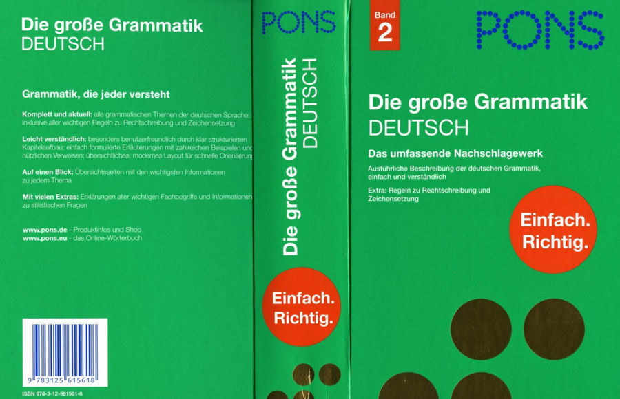 کتاب آموزش زبان آلمانی Die große Grammatik Deutsch