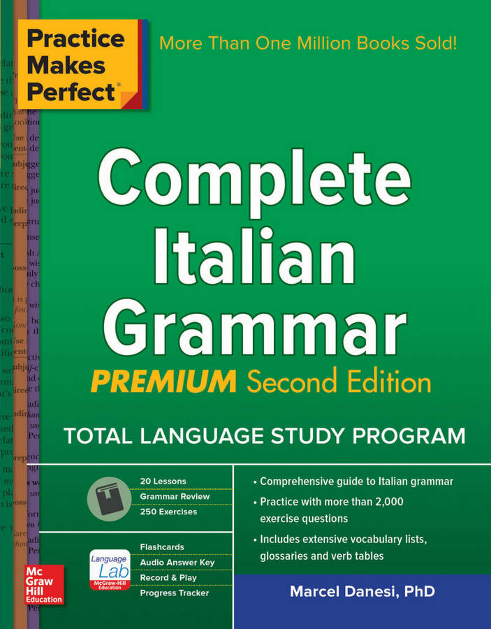 کتاب آموزش زبان ایتالیایی Complete Italian Grammar از سری کتاب های Practice Makes Perfect - ویرایش دوم