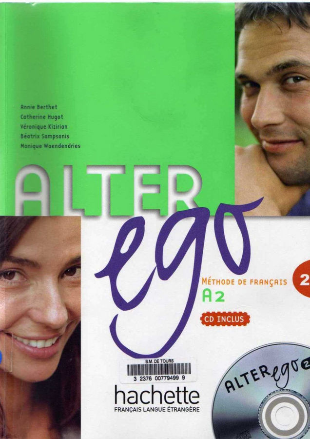 کتاب آموزش زبان فرانسوی Alter Ego 2 به همراه کتاب کار و جواب تمارین کتاب کار و فایل های صوتی کتاب