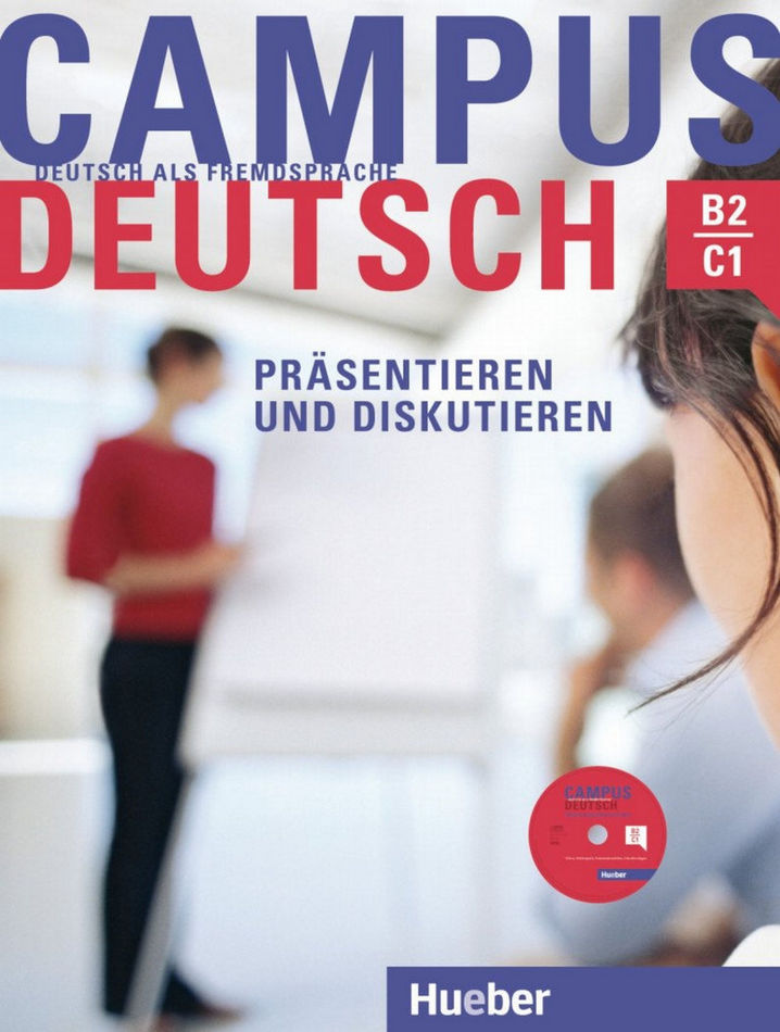 کتاب آموزش زبان آلمانی Campus Deutsch - Präsentieren und Diskutieren به همراه پاسخ نامه کتاب