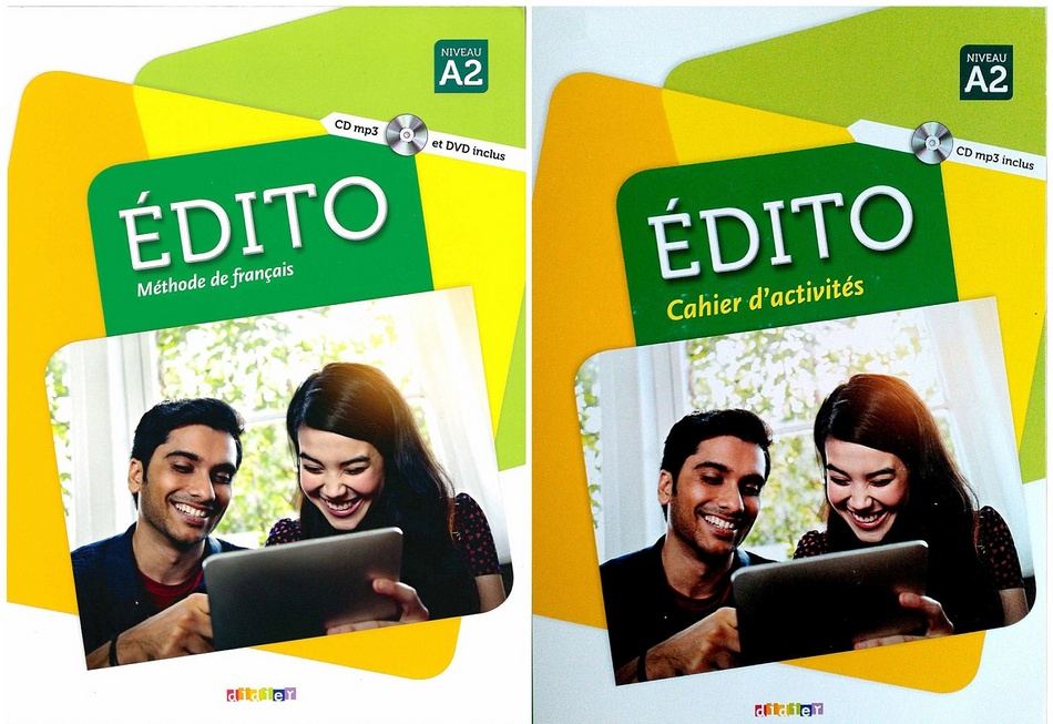 کتاب آموزش زبان فرانسوی Edito A2 به همراه کتاب کار و کتاب معلم و فایل های صوتی کتاب