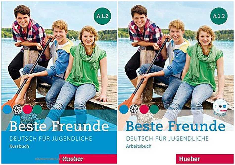 کتاب آموزش زبان آلمانی Beste Freunde A1.2 به همراه کتاب کار و فایل های صوتی کتاب ها