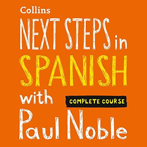 مجموعه آموزش صوتی زبان اسپانیایی Next Steps in Spanish with Paul Noble به همراه کتابچه راهنمای مجموعه