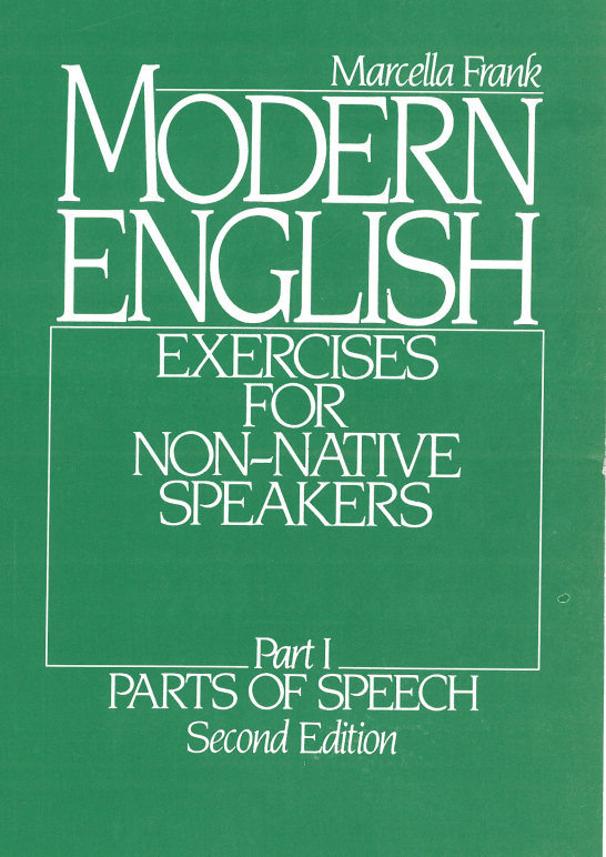 کتاب Modern English-Exercises for Non-Native Speakers-Part 1-Parts of Speech - ویرایش دوم