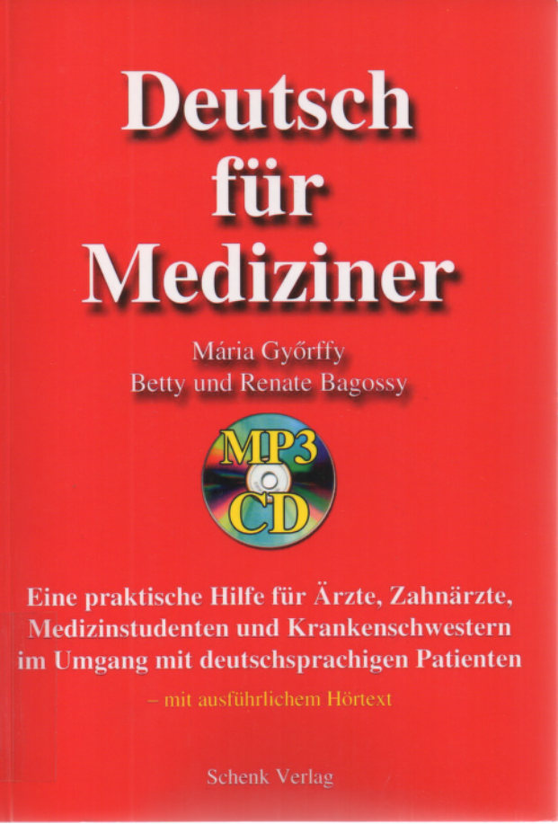 کتاب آموزش زبان آلمانی Deutsch für Mediziner به همراه فایل های صوتی کتاب