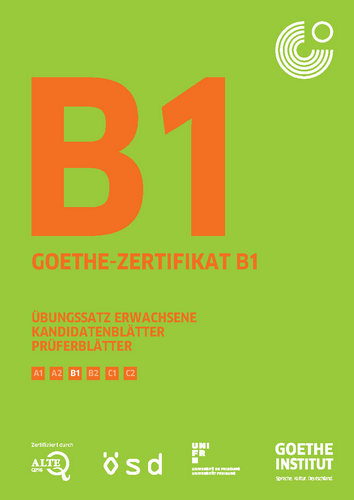 کتاب آموزش زبان آلمانی Goethe-Zertifikat B1 به همراه فایل صوتی کتاب